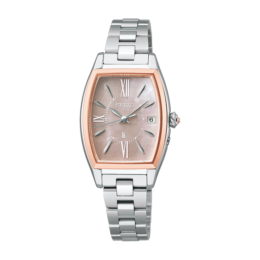 Seiko Lukia Gray Mother of Pearl Women's Watch - SSQW072 - official Seiko front
