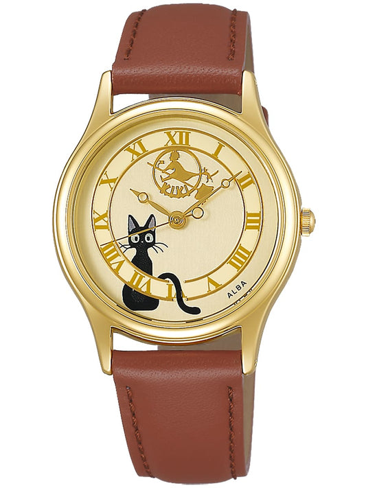 SEIKO ALBA ACCK411 Cream Witch Delivery Service Jiji Ghibli Women's Watch New