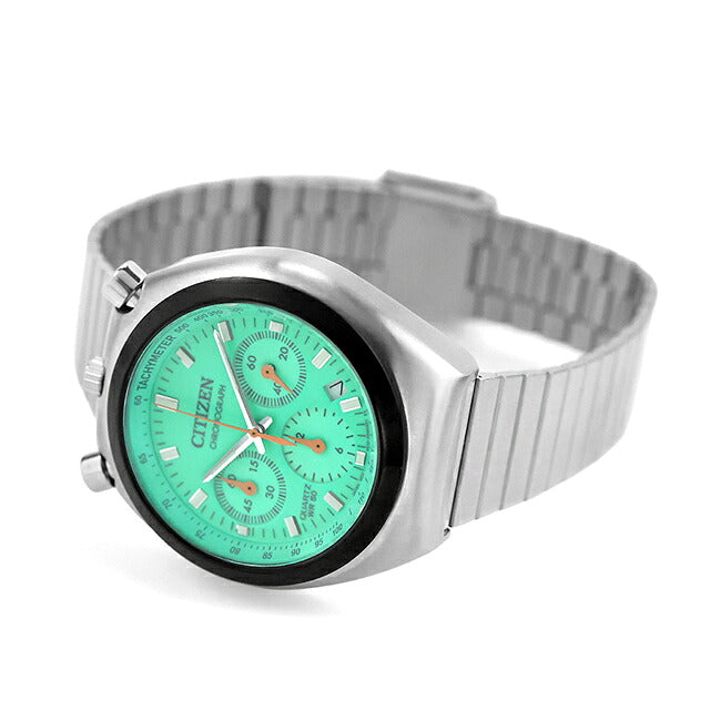 CITIZEN RECORD LABEL AN3660-73X Green Quartz Chronograph Men's Watch product image