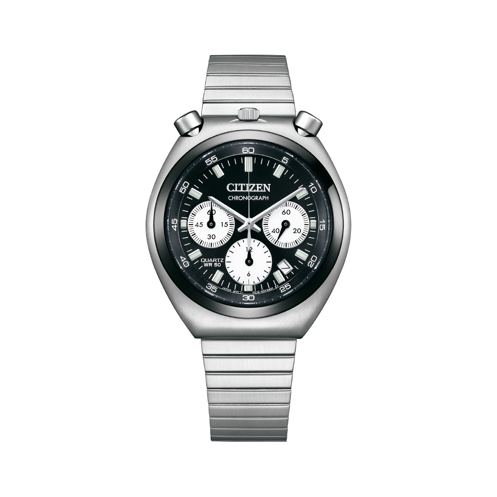 CITIZEN Record Label Tsuno Chrono AN3660-81E Black Quartz Men's Watch product image