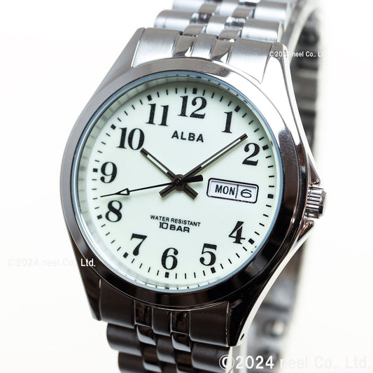 SEIKO ALBA AQGK470 Cream quartz analog Men's Watch