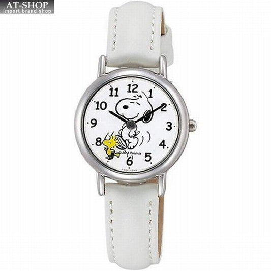 CITIZEN Q&Q PEANUTS Snoopy P003-314 White Analog Women's Watch