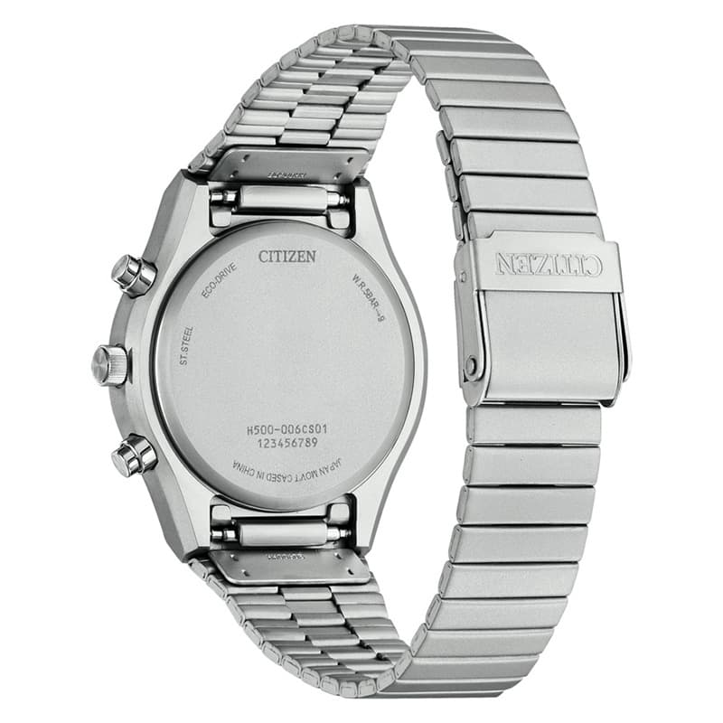 CITIZEN COLLECTION RECORD LABEL 1984 AT2540-57E Black Men's Watch