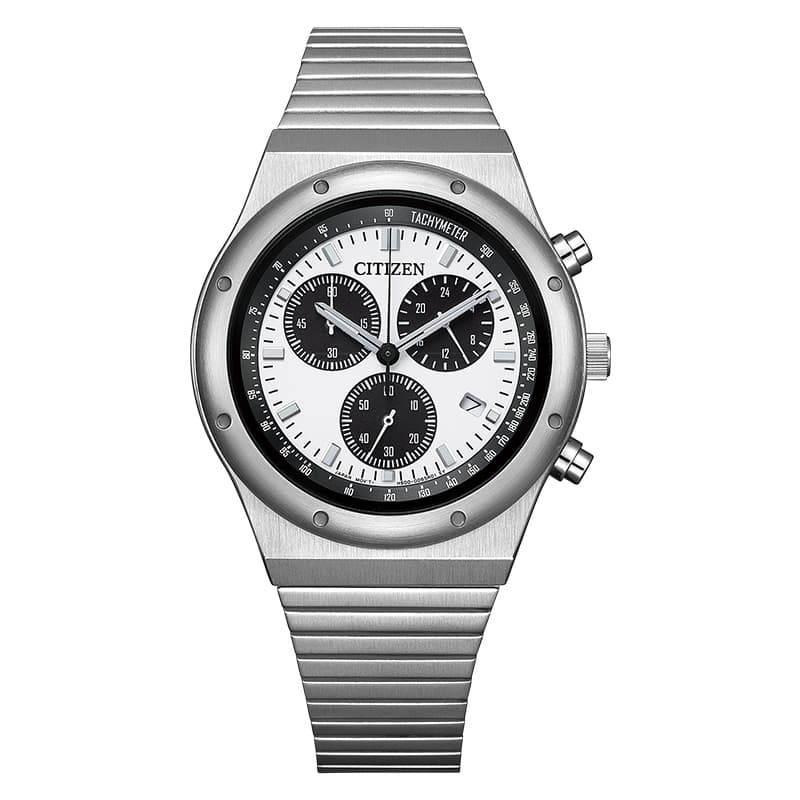 CITIZEN COLLECTION RECORD LABEL 1984 AT2541-54A White Men's Watch
