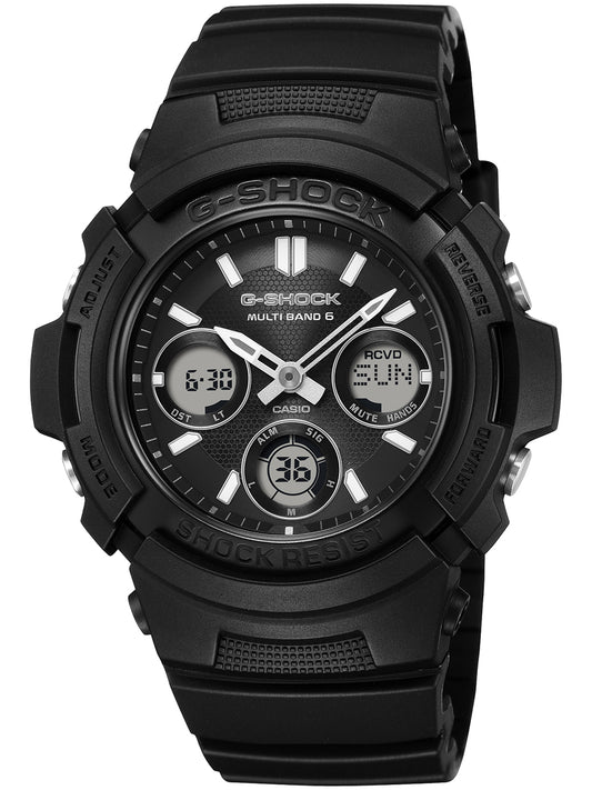 G-SHOCK Fire Package AWG-M100FP-1A1JR Black Solar Radio Men's Watch product image