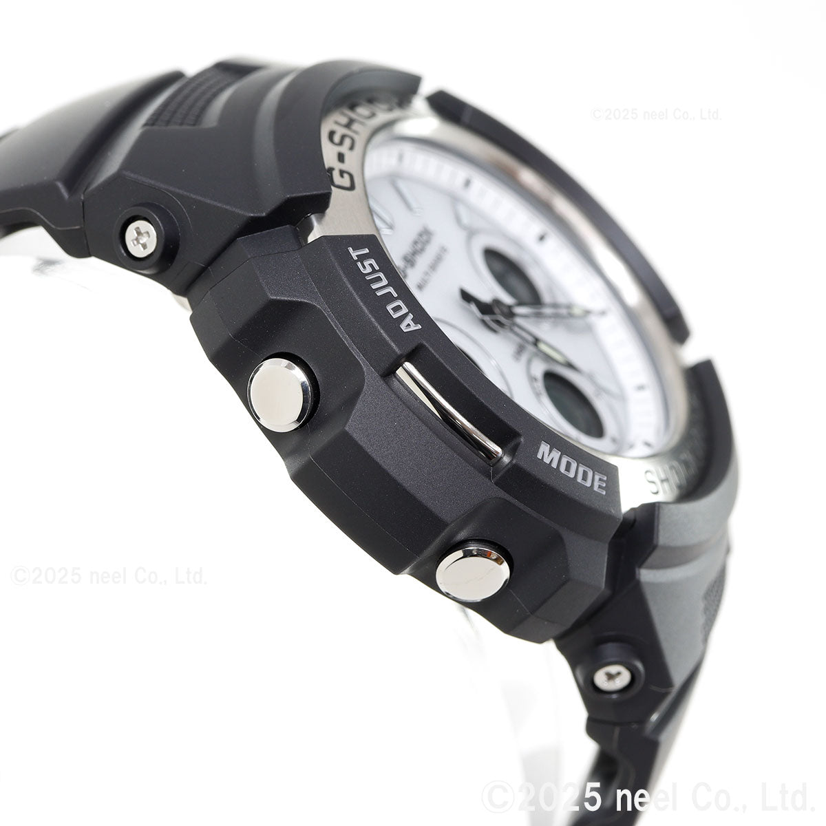 CASIO G-SHOCK AWG-M100S-7AJF White Black Tough Solar Men's Watch
