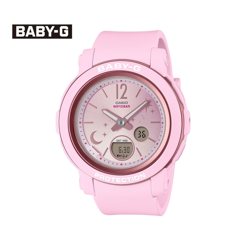 CASIO BABY-G BGA-290DS-4AJF Pink Moon and Stars Series Women's Watch