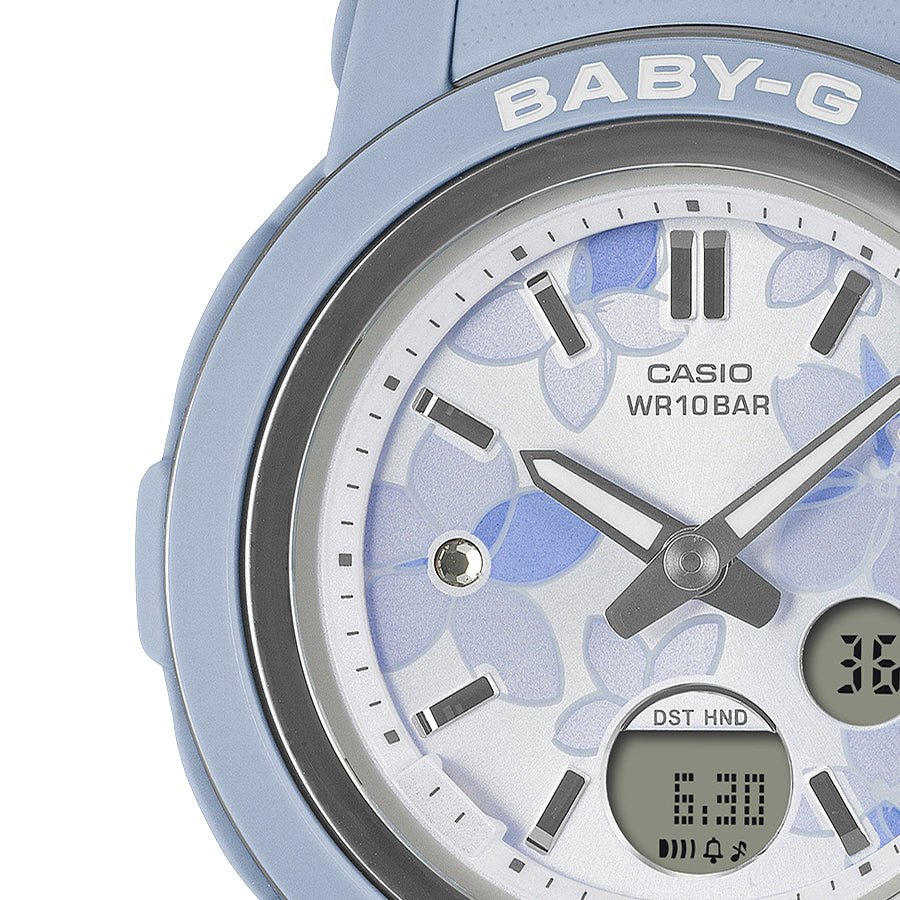 CASIO Baby-G BGA-290FL-2AJF Blue Tough Shock Resistant Women's Watch