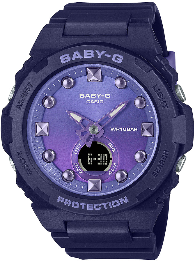 CASIO BABY-G BGA-320-2AJF Purple Blue Analog Digital Women's Watch