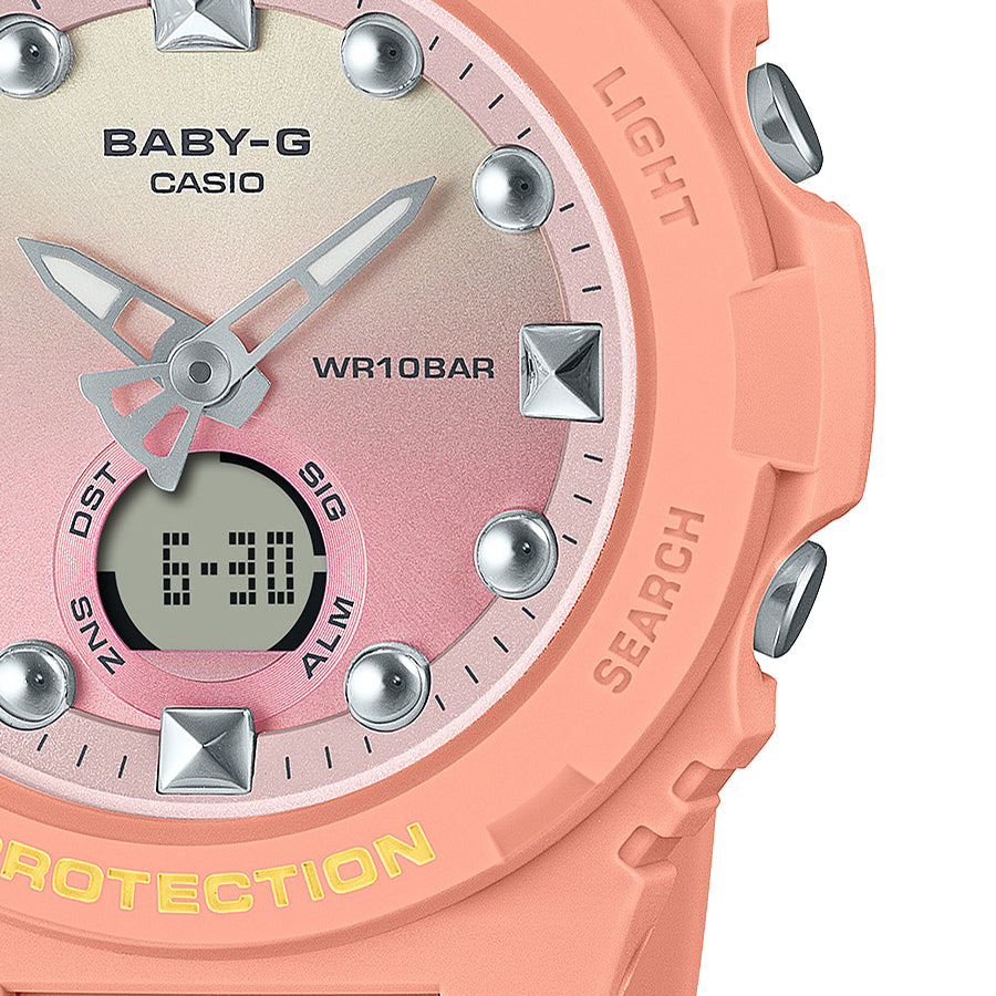 BABY-G BGA-320-4A1JF Pink Analog Digital Quartz Women's Watch product image