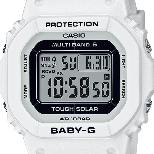 CASIO BABY-G BGD-5650-7JF White Chronograph White Digital Women Watch