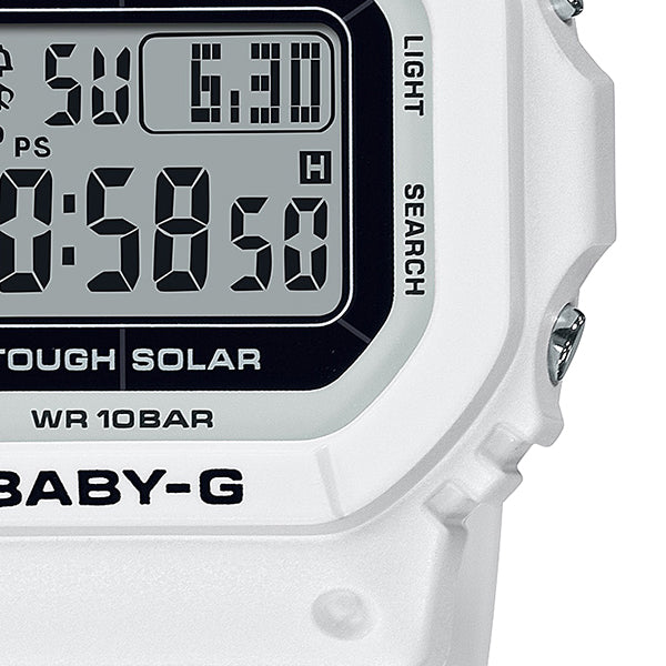 CASIO BABY-G BGD-5650-7JF White Chronograph White Digital Women Watch