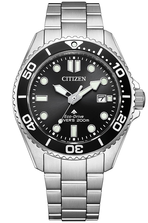 CITIZEN PROMASTER Marine BN0261-51E Black Solar Diver Men's Watch product image