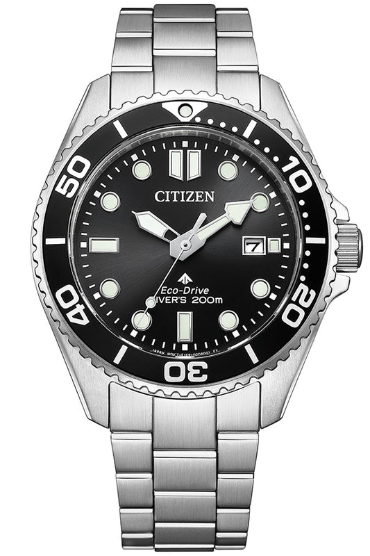 CITIZEN PROMASTER Marine BN0261-51E Black Solar Diver Men's Watch product image
