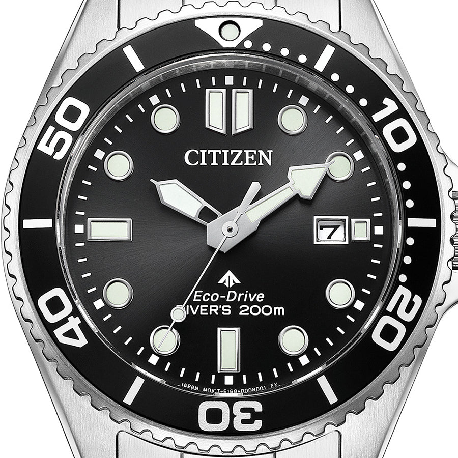 CITIZEN PROMASTER Marine BN0261-51E Black Solar Diver Men's Watch product image