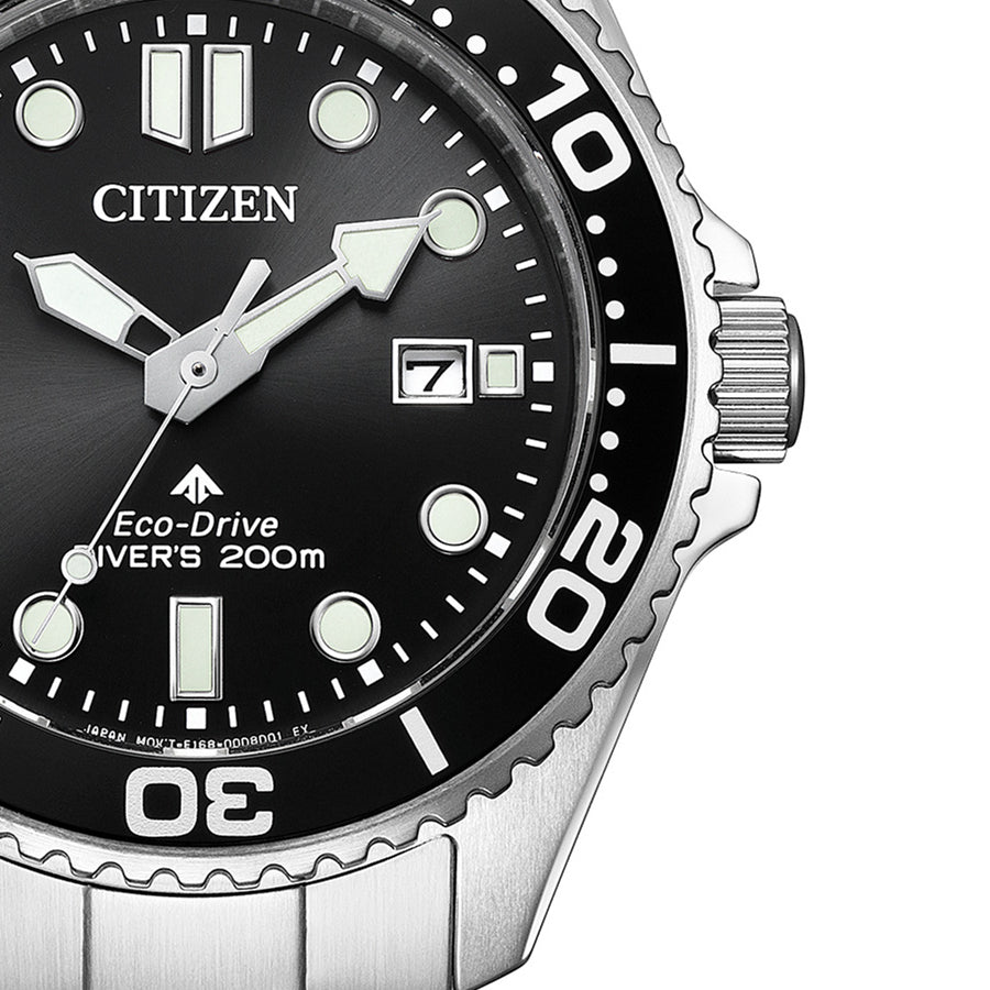 CITIZEN PROMASTER Marine BN0261-51E Black Solar Diver Men's Watch product image