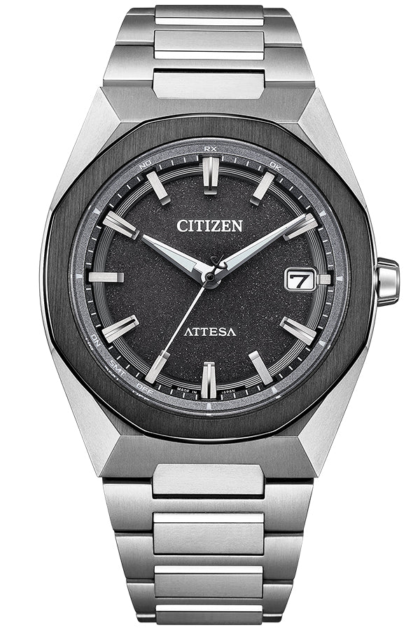 CITIZEN Attesa CB3044-55E Black Titanium Radio-Controlled Men's Watch