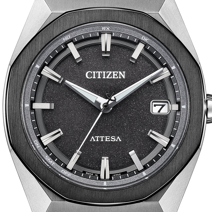 CITIZEN Attesa CB3044-55E Black Titanium Radio-Controlled Men's Watch