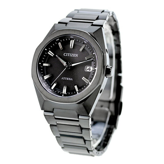 CITIZEN Attesa CB3045-61E Black Titanium Radio-Controlled Men's Watch