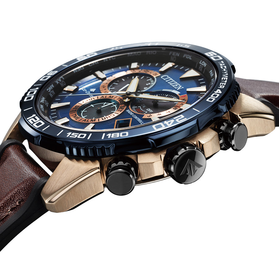 CITIZEN PROMASTER Land CB5039-11L Blue Eco-Drive Radio-Controlled Men's Watch product image