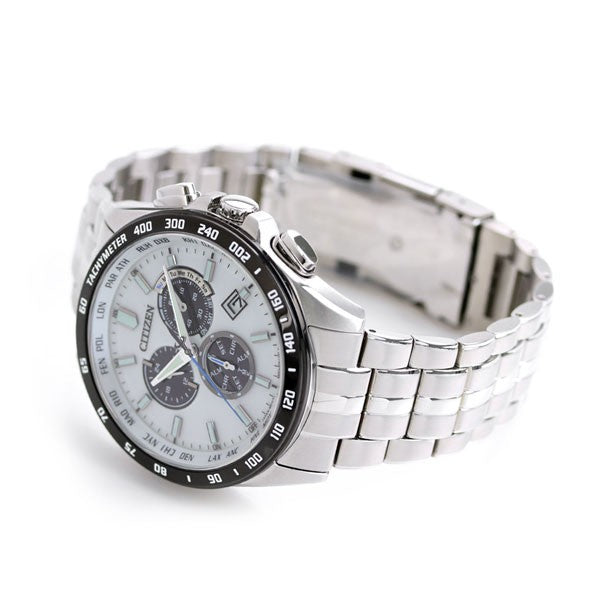 CITIZEN Collection Eco-Drive CB5874-90A White Solar Radio Men's Watch