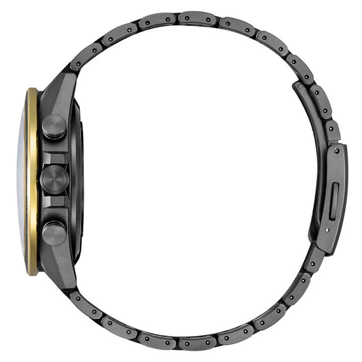 CITIZEN ATTESA CC4078-51E Black Gold GPS Eco-Drive Titanium Men's Watch product image