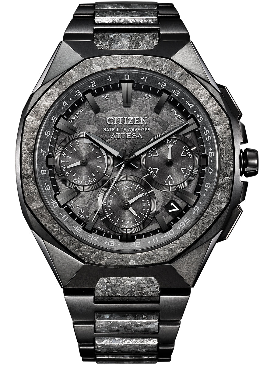 CITIZEN ATTESA CC4107-80H Gray GPS Eco-Drive Titanium Limited Men's Watch product image