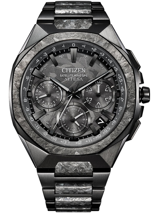 CITIZEN ATTESA CC4107-80H Gray GPS Eco-Drive Titanium Limited Men's Watch product image