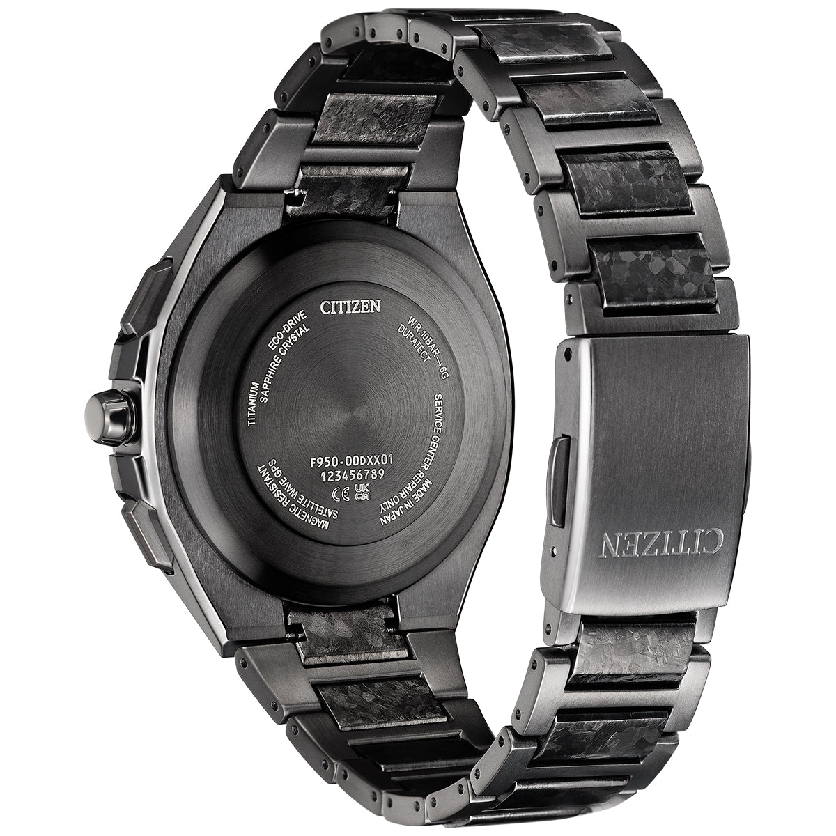 CITIZEN ATTESA CC4107-80H Gray GPS Eco-Drive Titanium Limited Men's Watch product image