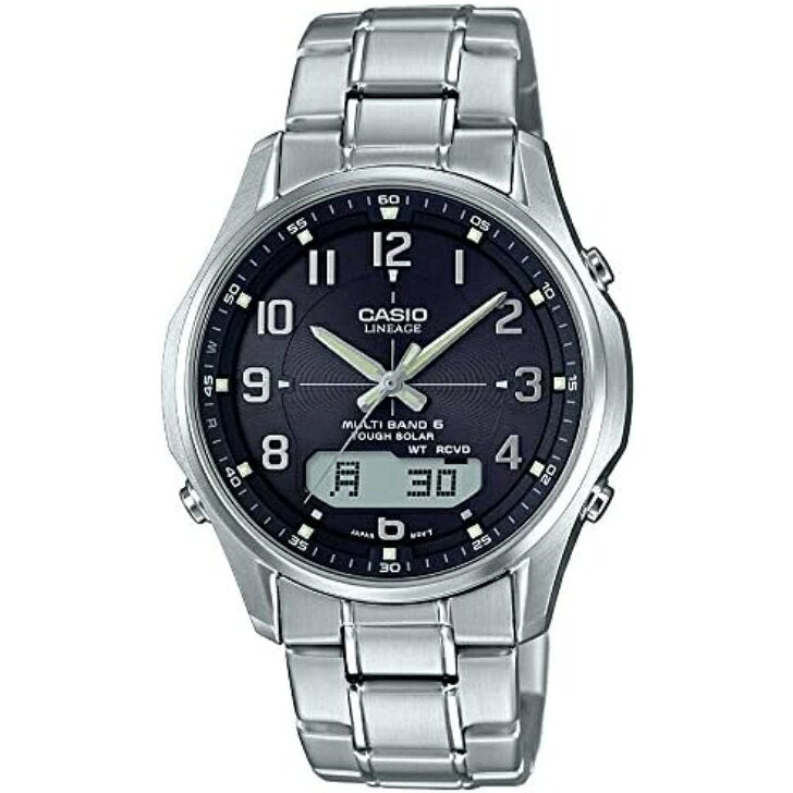 CASIO LINEAGE LCW-M100DE-1A3JF Black Tough Solar Atomic Men's Watch