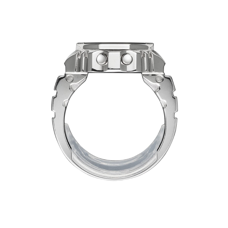 CASIO RING WATCH CRW-001-1JR Silver Digital 50th Anniversary