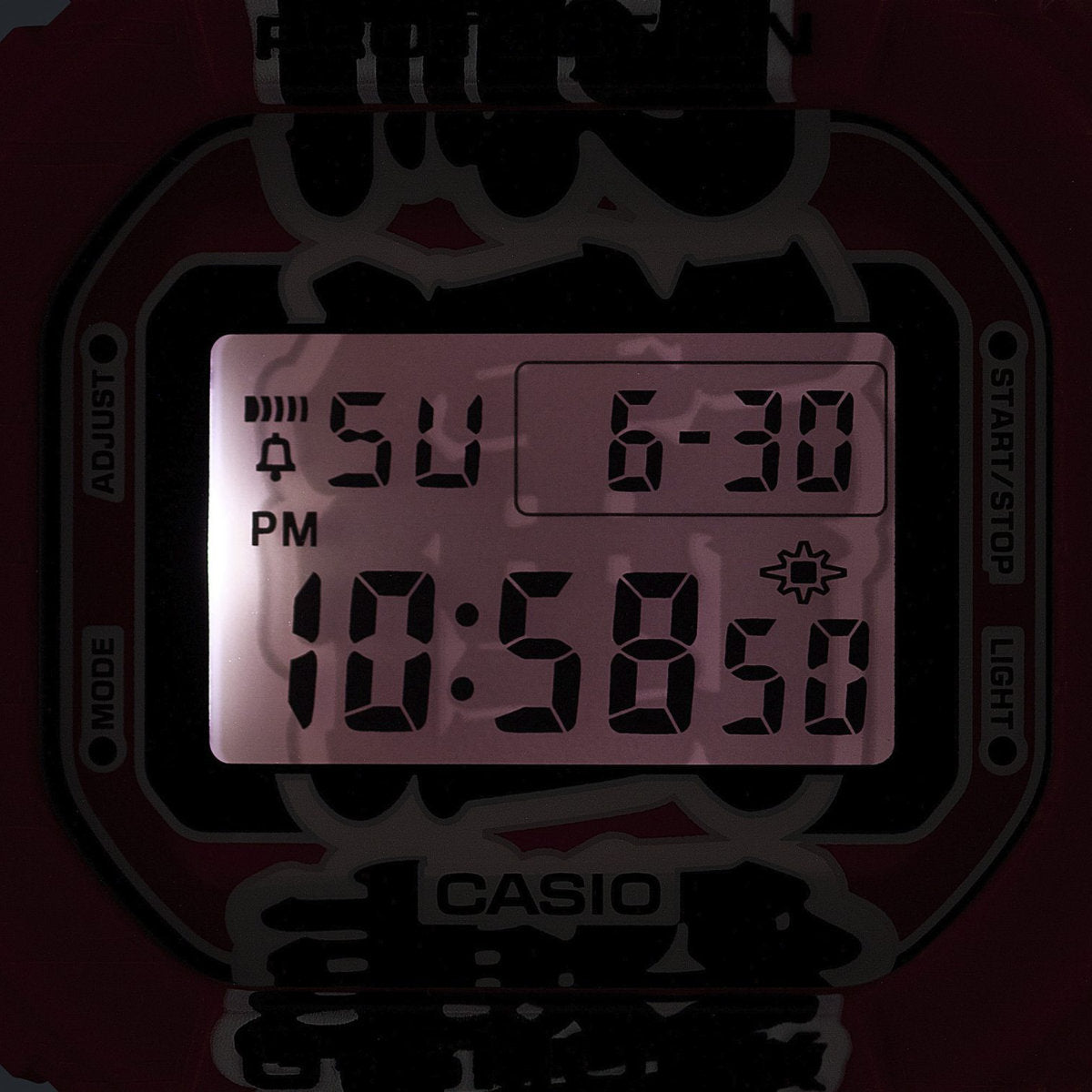 CASIO G-SHOCK DW-5600AKA-4JR Red Digital Men's Watch