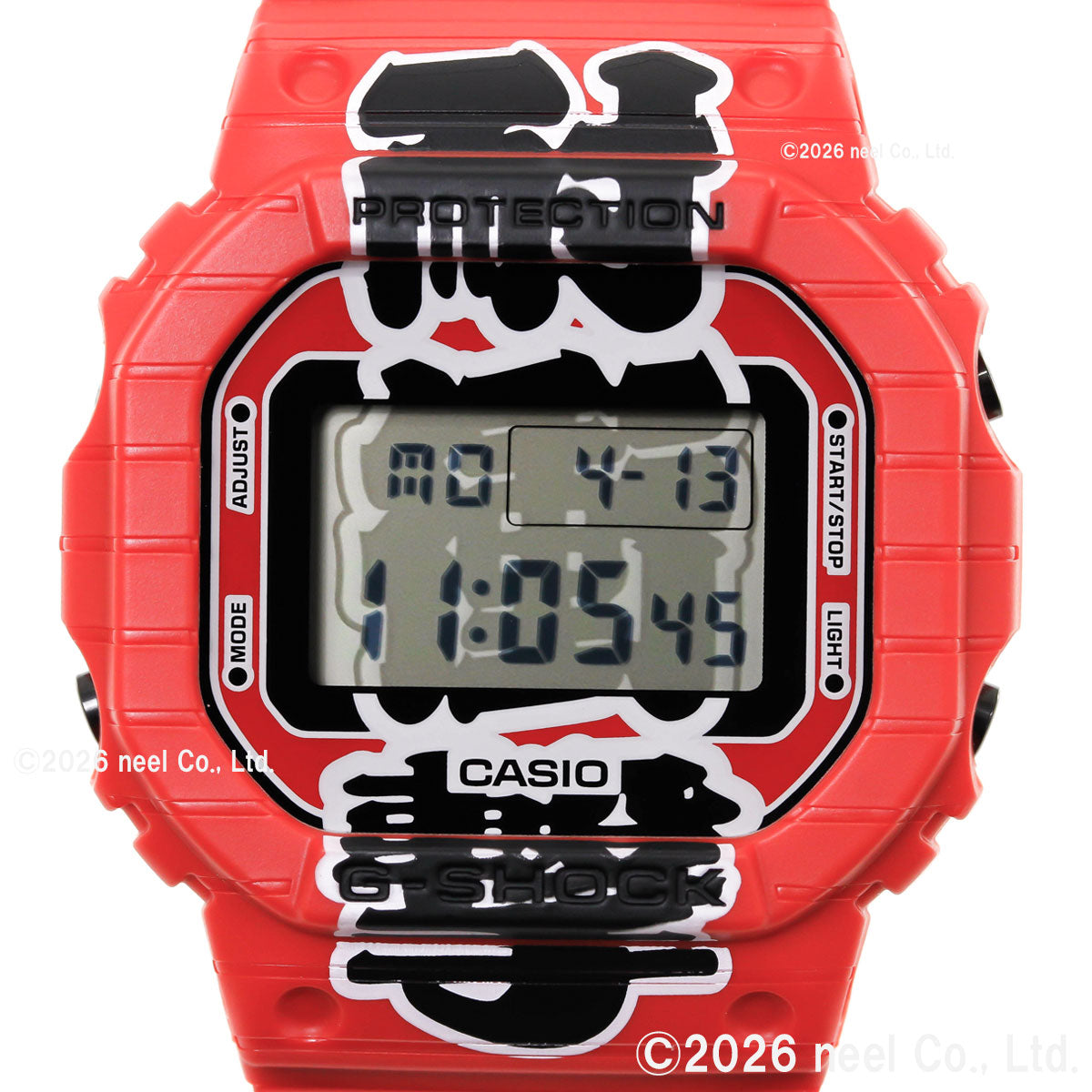 CASIO G-SHOCK DW-5600AKA-4JR Red Digital Men's Watch