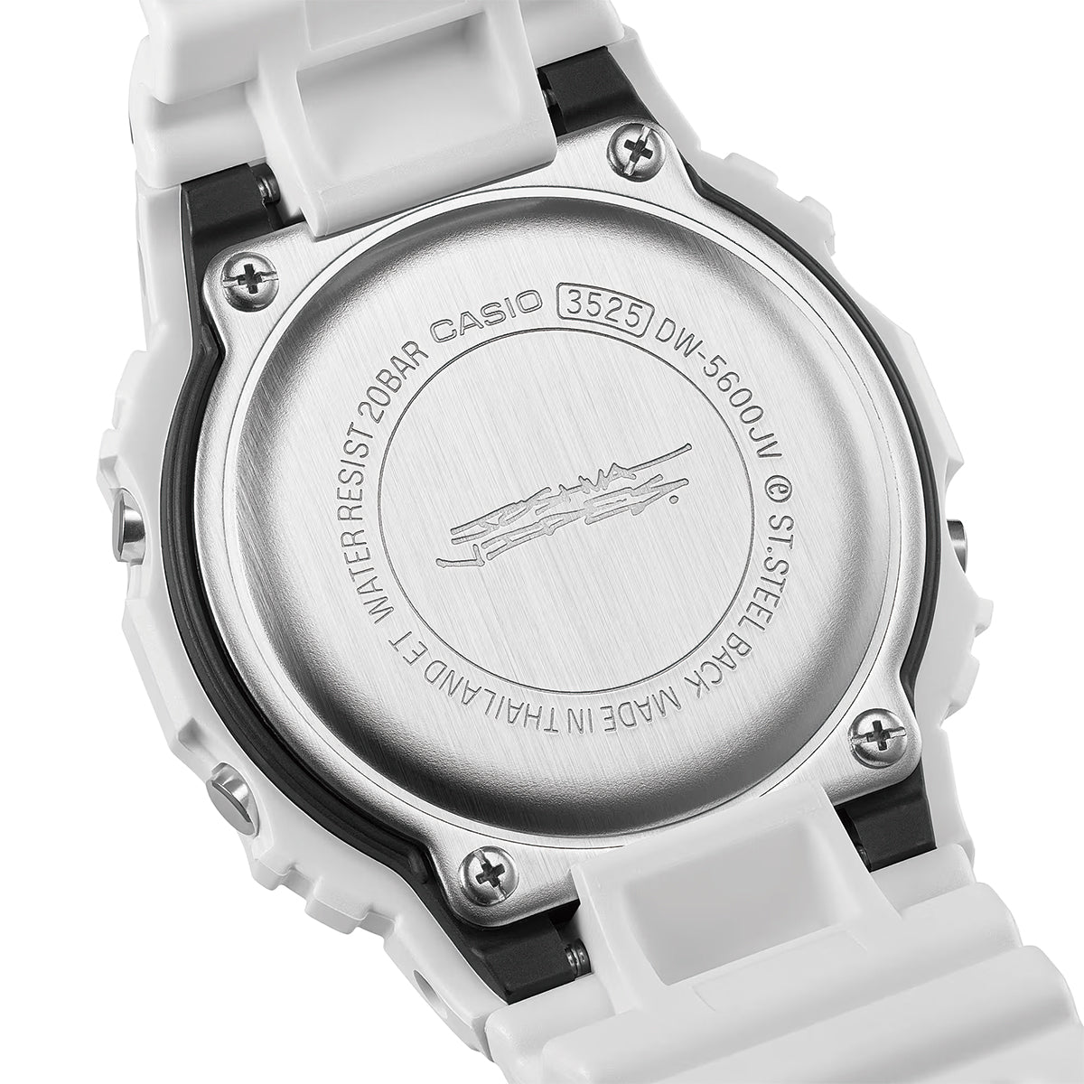 G-SHOCK 5600 Series CASIO G-SHOCK DW-5600JV-7JR White Men's Watch