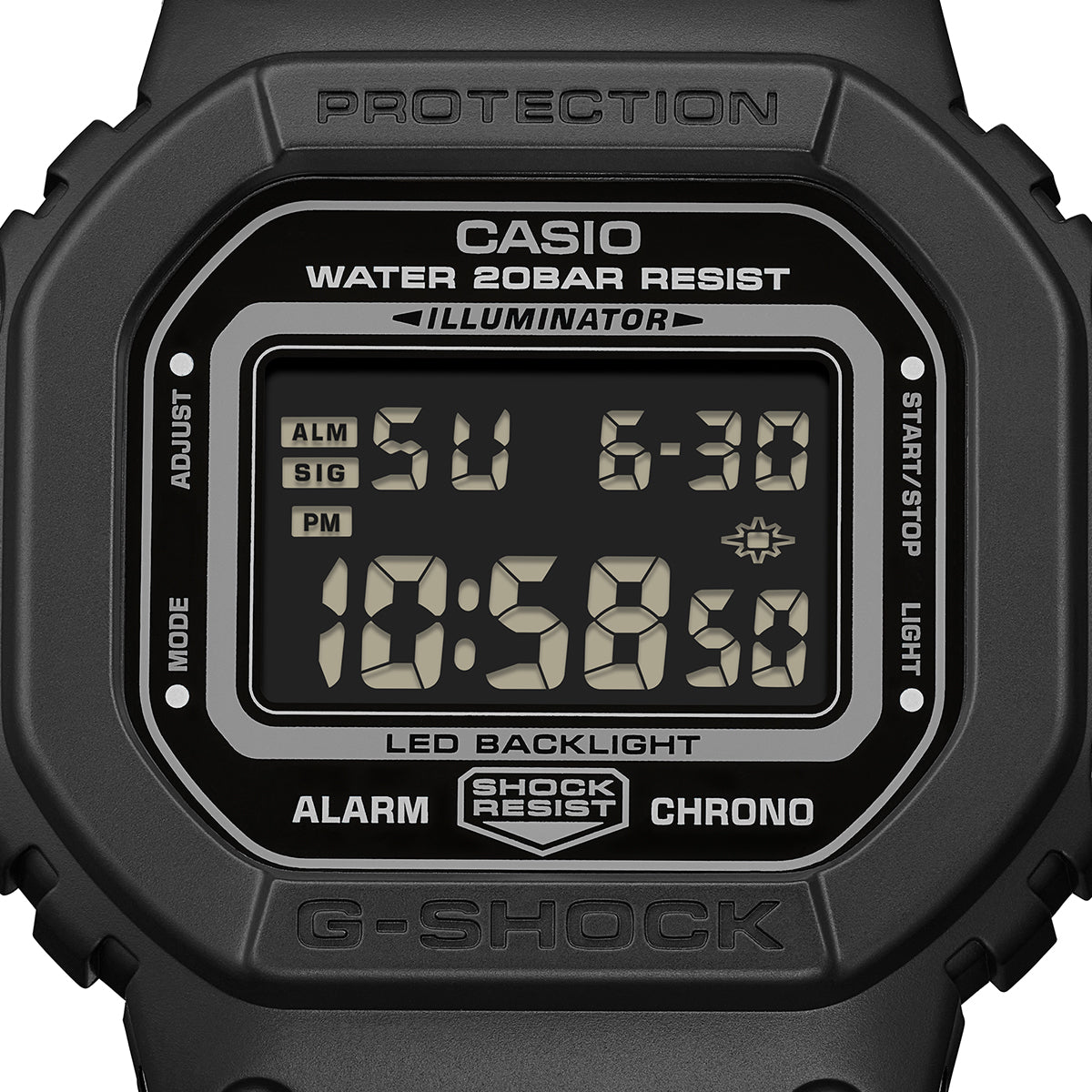 CASIO G-SHOCK DW-5600MNC-1JF Black Men's Watch