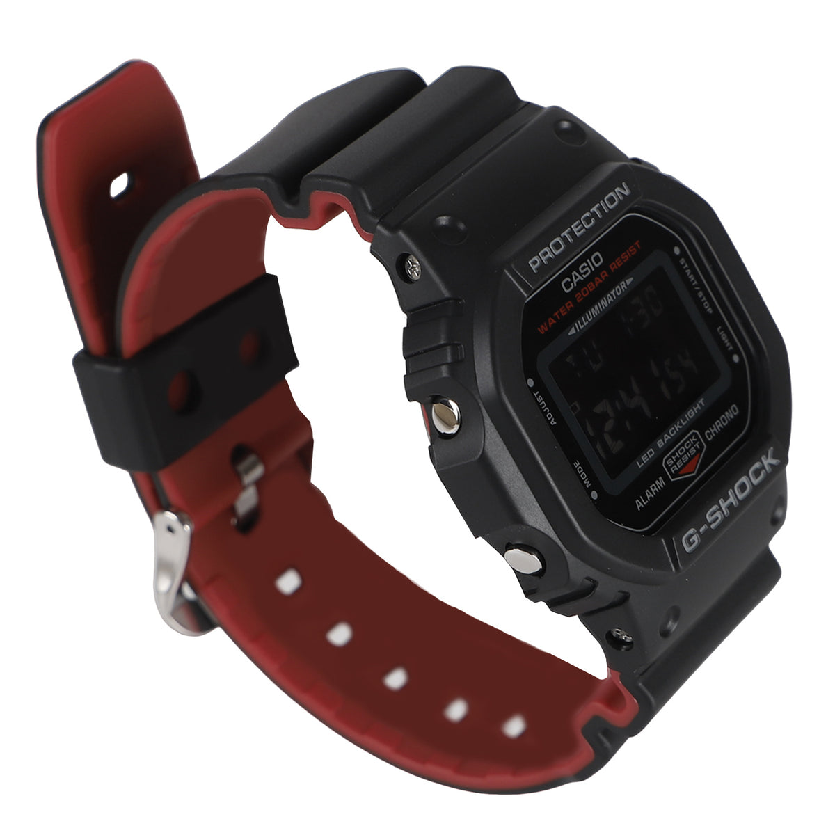 CASIO G-SHOCK DW-5600UHR-1JF Black Red Digital Men's Watch