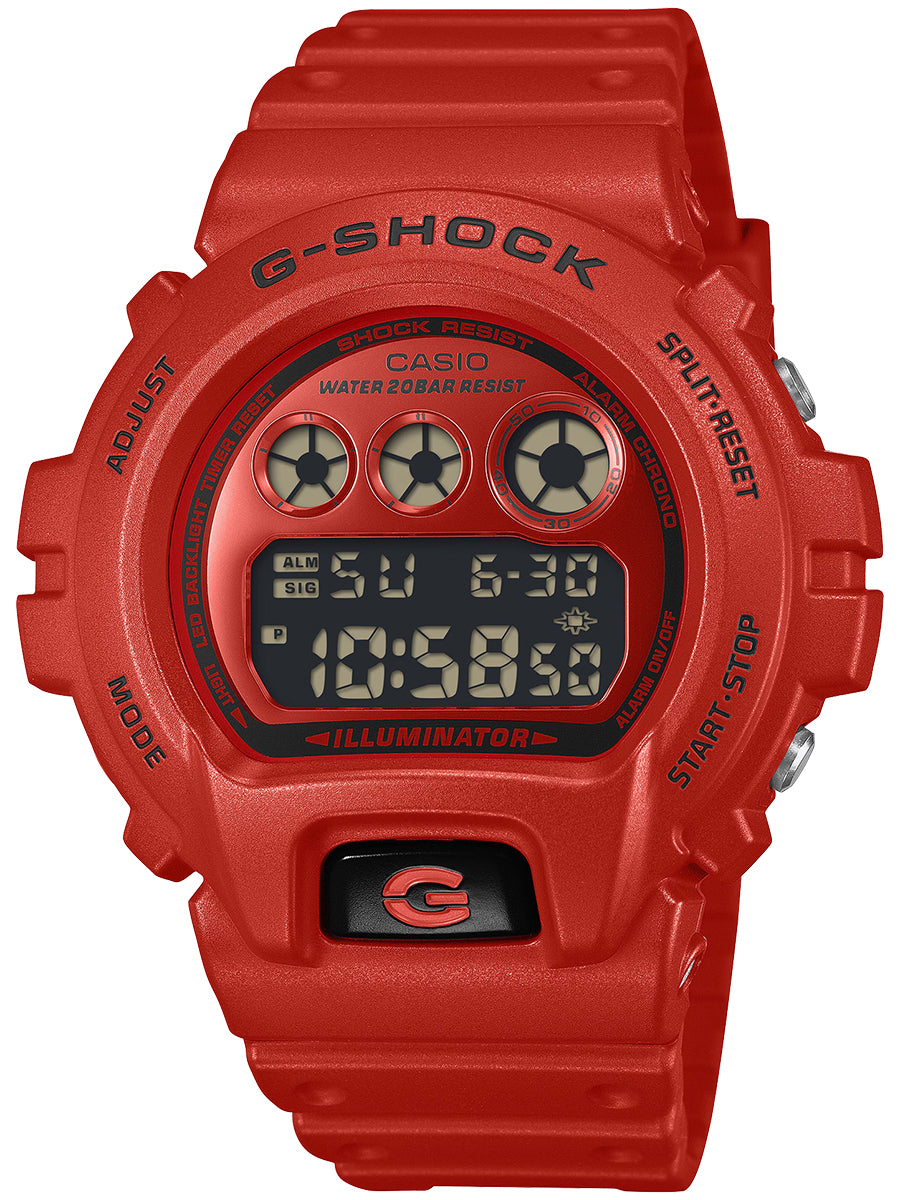 CASIO G-SHOCK DW-6900RRB-4JF ICONIC RED Limited Chrono Men's Watch