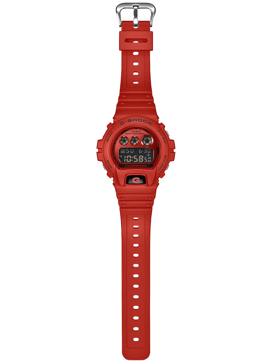 CASIO G-SHOCK DW-6900RRB-4JF ICONIC RED Limited Chrono Men's Watch