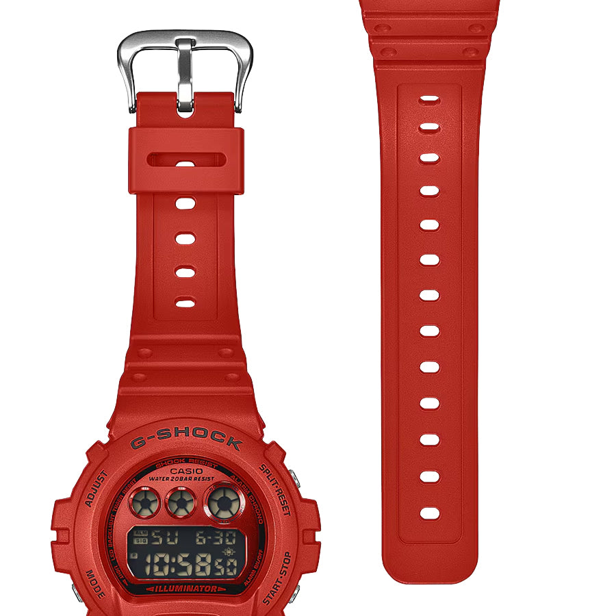 CASIO G-SHOCK DW-6900RRB-4JF ICONIC RED Limited Chrono Men's Watch
