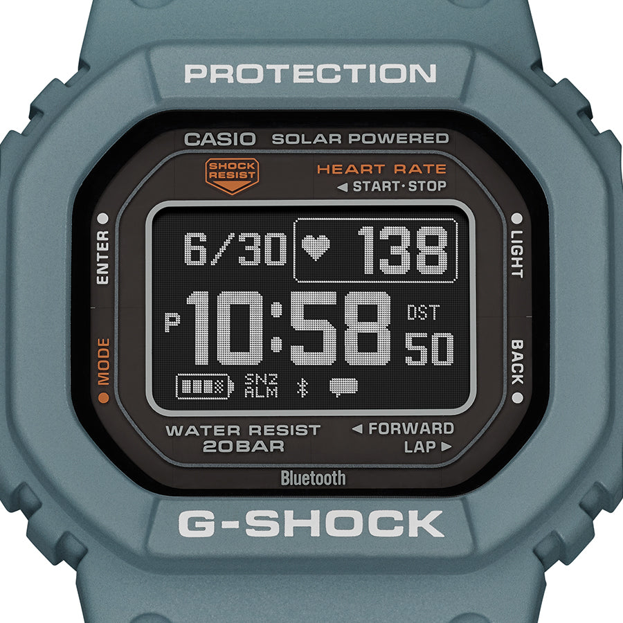 CASIO G-SHOCK DW-H5600-2JR Black G-SQUAD Sport Bluetooth Men's Watch
