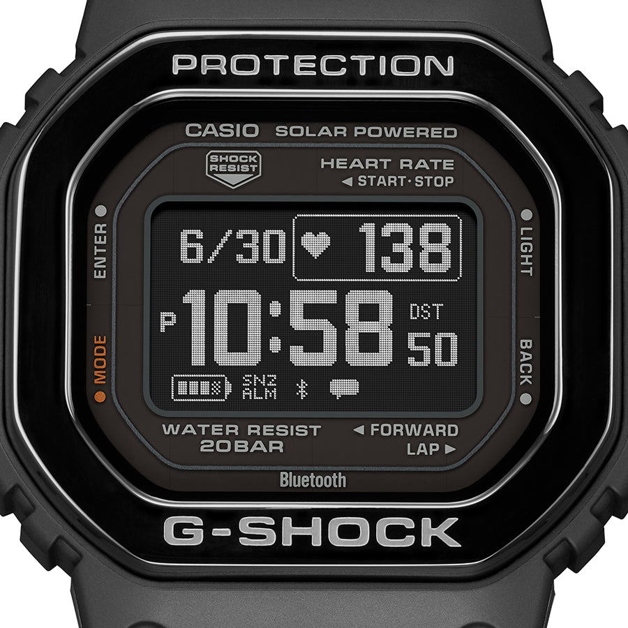 CASIO G-SHOCK DW-H5600MB-1JR Black G-SQUAD Bluetooth Men's Watch