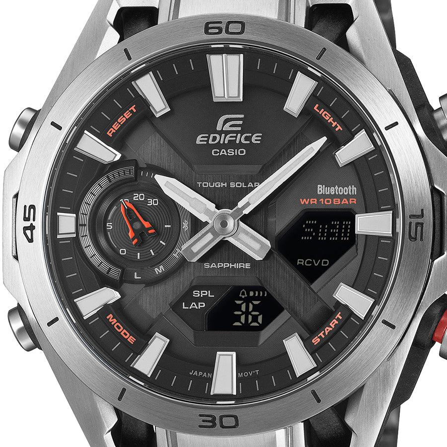 CASIO EDIFICE ECB-2300YD-1AJF Black Solar Chronograph Men's Watch product image