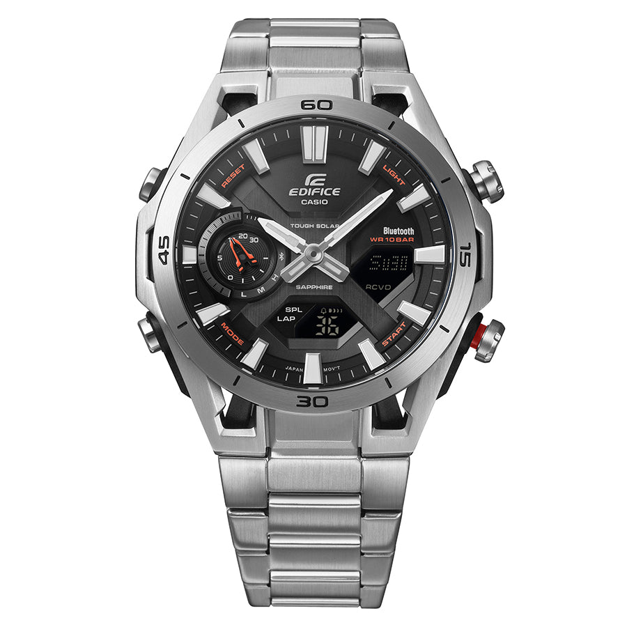 CASIO EDIFICE ECB-2300YD-1AJF Black Solar Chronograph Men's Watch product image