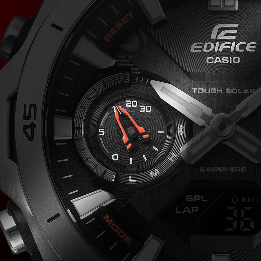 CASIO EDIFICE ECB-2300YD-1AJF Black Solar Chronograph Men's Watch product image