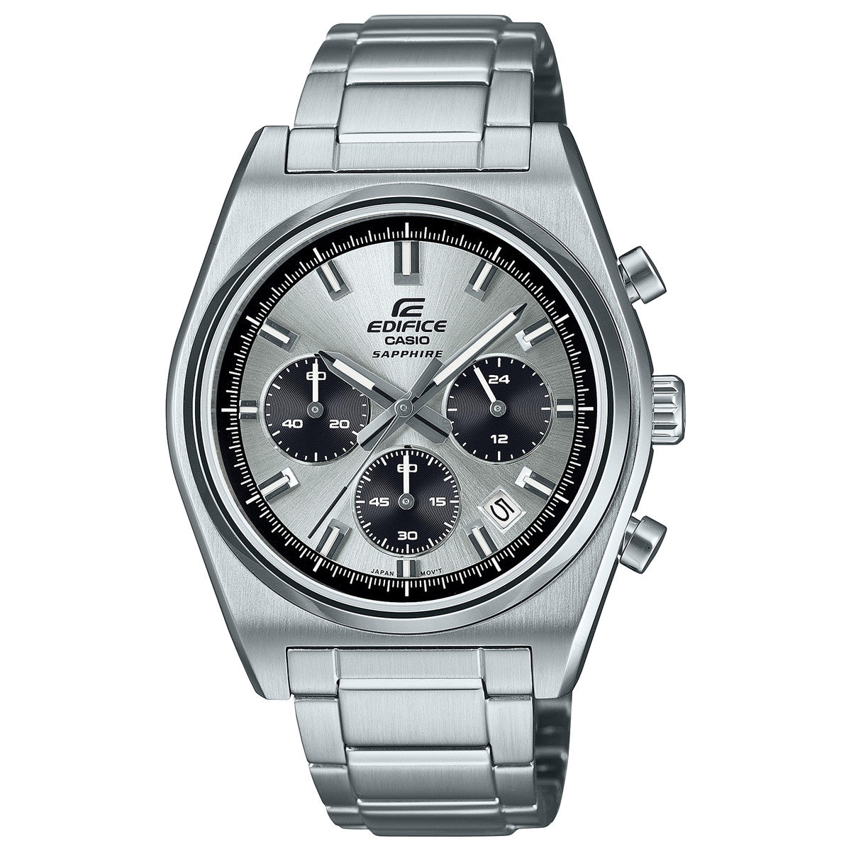 CASIO EDIFICE EFB-730DJ-7AJF Silver Quartz Chronograph Men's Watch