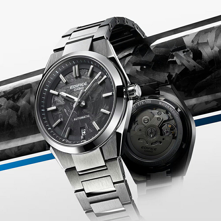 CASIO Edifice EFK-100YCD-1AJF Silver Stainless Steel Men's Watch