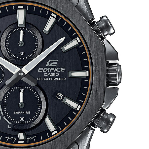 CASIO EDIFICE EFS-S570YDC-1AJF Black Solar Chronograph Men's Watch