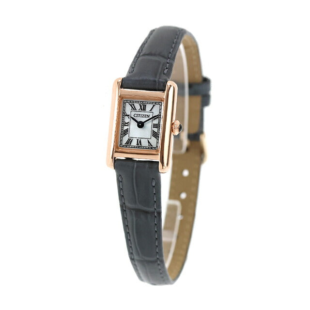 CITIZEN Kii EG2799-18W White Eco-Drive Gold Leather Women's Watch product image