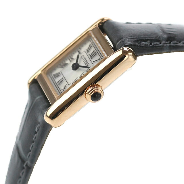 CITIZEN Kii EG2799-18W White Eco-Drive Gold Leather Women's Watch product image