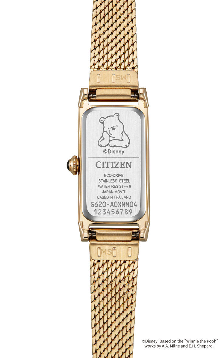 CITIZEN Kii EG7042-44W Beige Winnie the Pooh Eco-Drive Limited Women's Watch product image